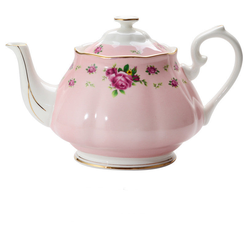 ENGLISH BREAKFAST SIMPLICI-TEA extended ceramic classy teapot.