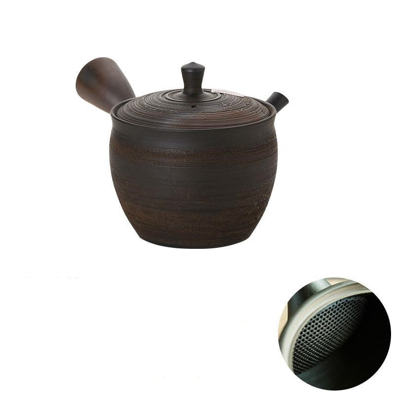 KYUSU MAGIC clay japanese side handle teapot.