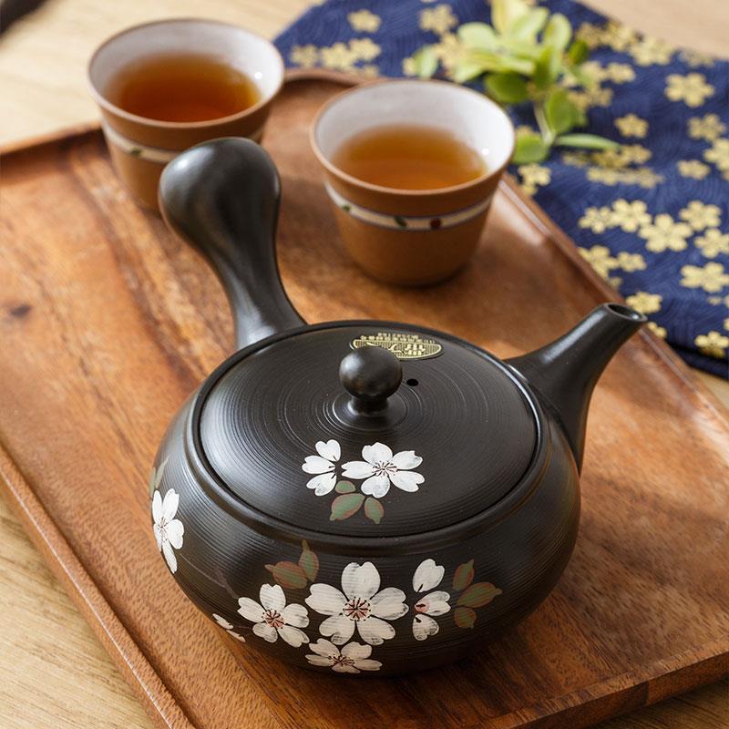 KYUSU MAGIC clay japanese side handle teapot.