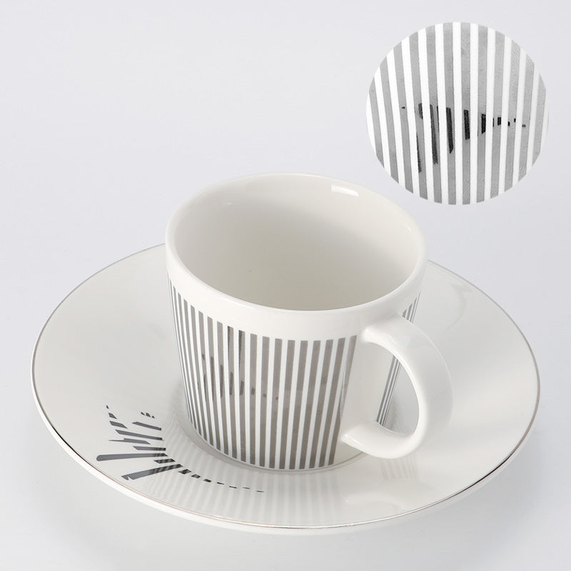 WAIT, WHAT (is so special about it)? original nordic-inspired coffee/tea cup and saucer set.