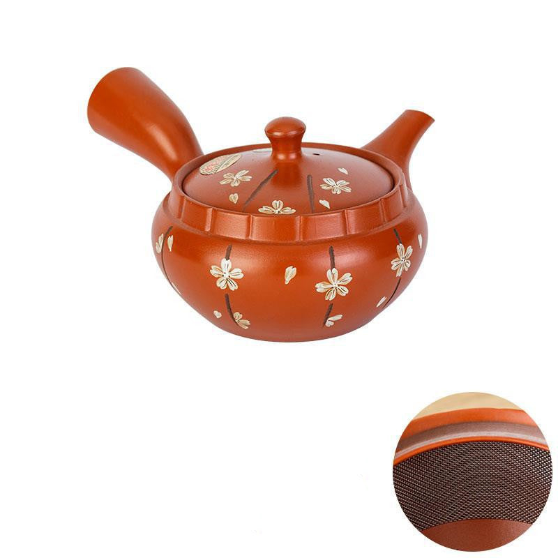 KYUSU MAGIC clay japanese side handle teapot.