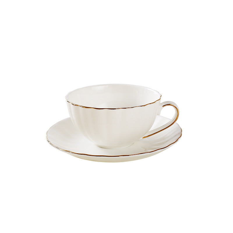 SIMPLICI-TEA AT ITS FINEST English afternoon tea/coffee cup and saucer set.