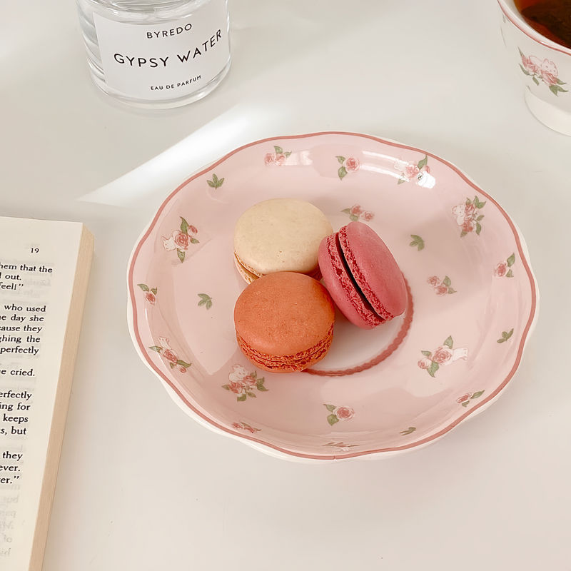 ROSE THE RABBIT tea cup and saucer set is what tea party dreams are made of.