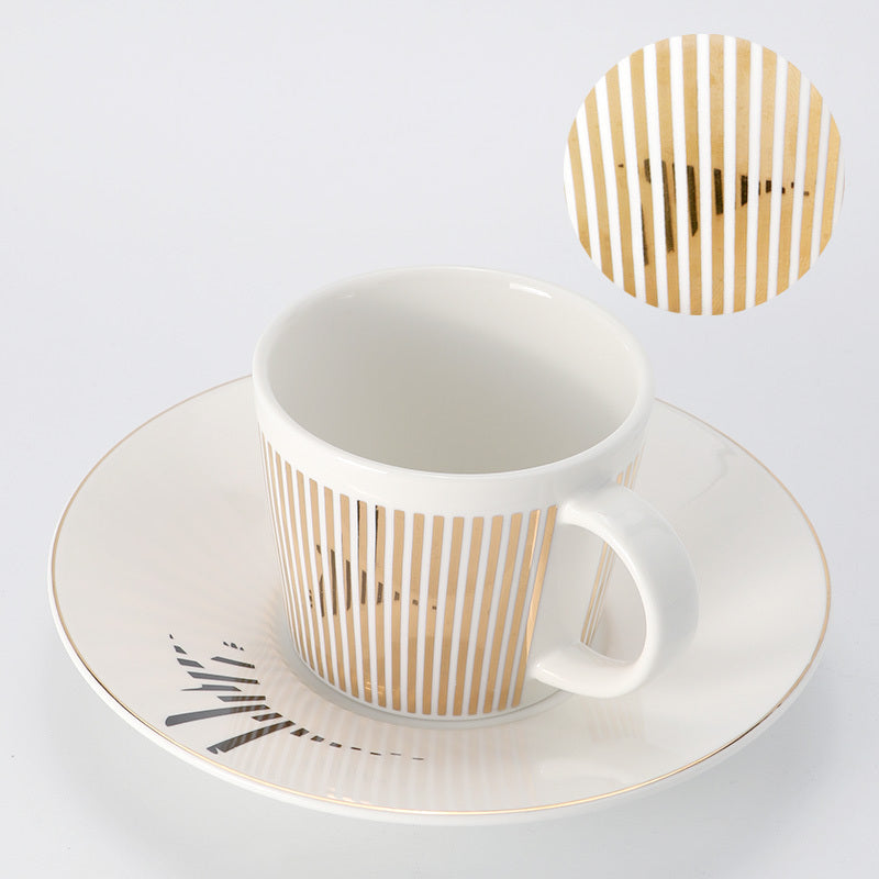 WAIT, WHAT (is so special about it)? original nordic-inspired coffee/tea cup and saucer set.