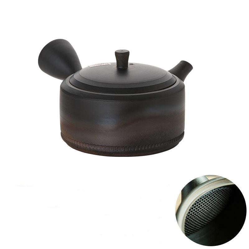 KYUSU MAGIC clay japanese side handle teapot.