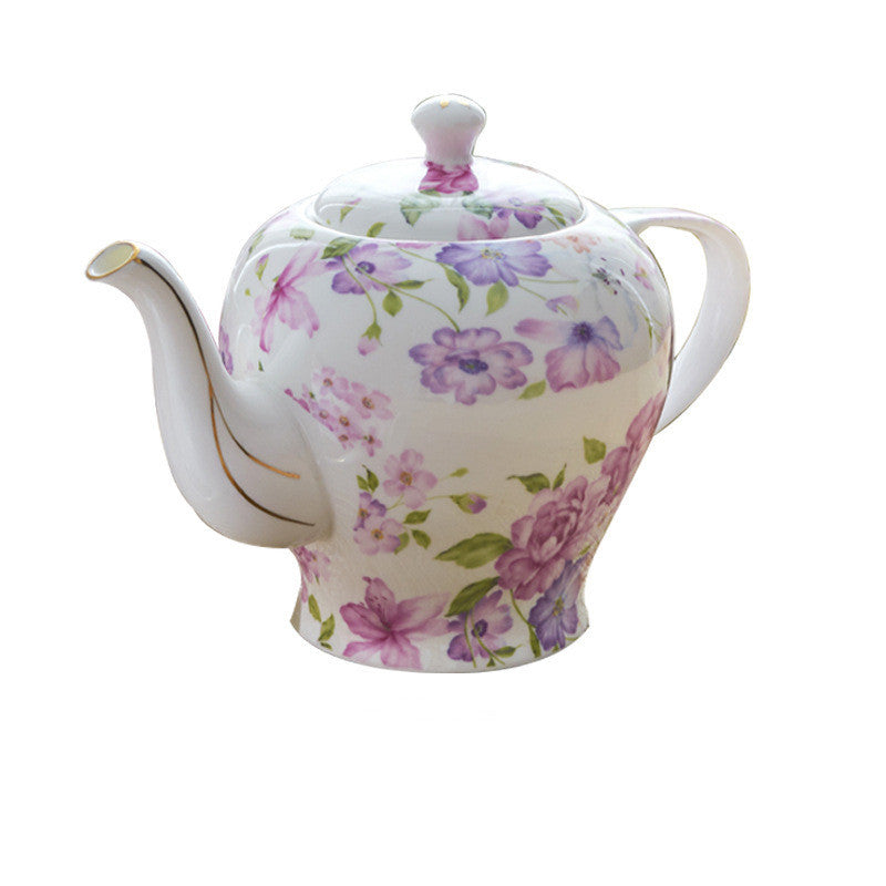 ENGLISH BREAKFAST SIMPLICI-TEA extended ceramic classy teapot.