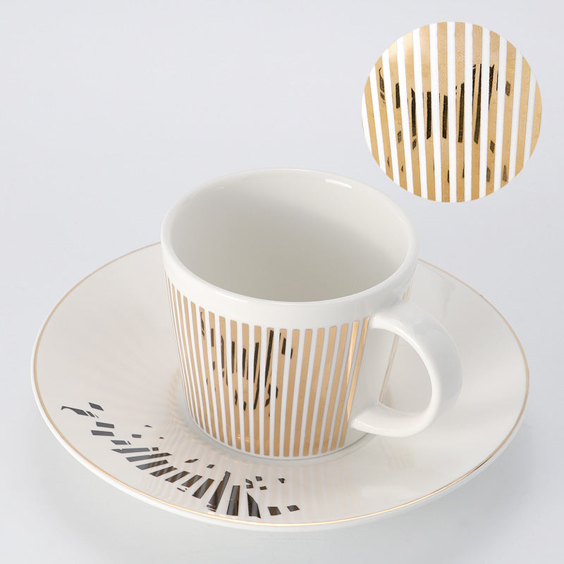 WAIT, WHAT (is so special about it)? original nordic-inspired coffee/tea cup and saucer set.