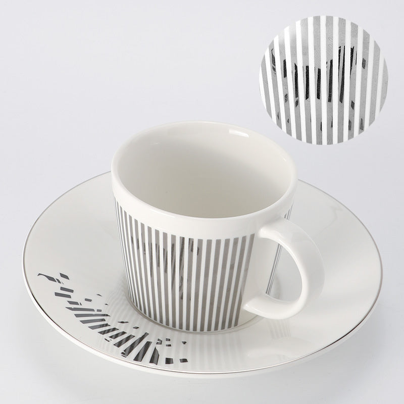 WAIT, WHAT (is so special about it)? original nordic-inspired coffee/tea cup and saucer set.