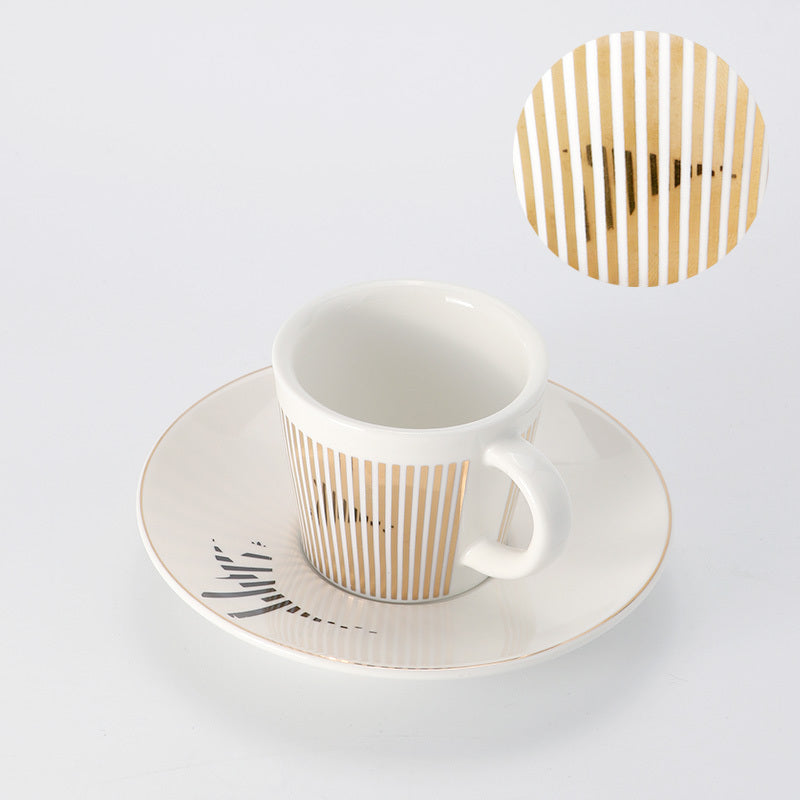 WAIT, WHAT (is so special about it)? original nordic-inspired coffee/tea cup and saucer set.